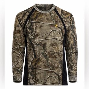 Scent Shield Long Sleeve Camo Hunting Tee 🦌